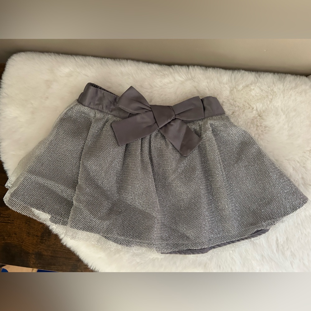 2006 holiday collection old navy grey silver baby girl skirts new without tags